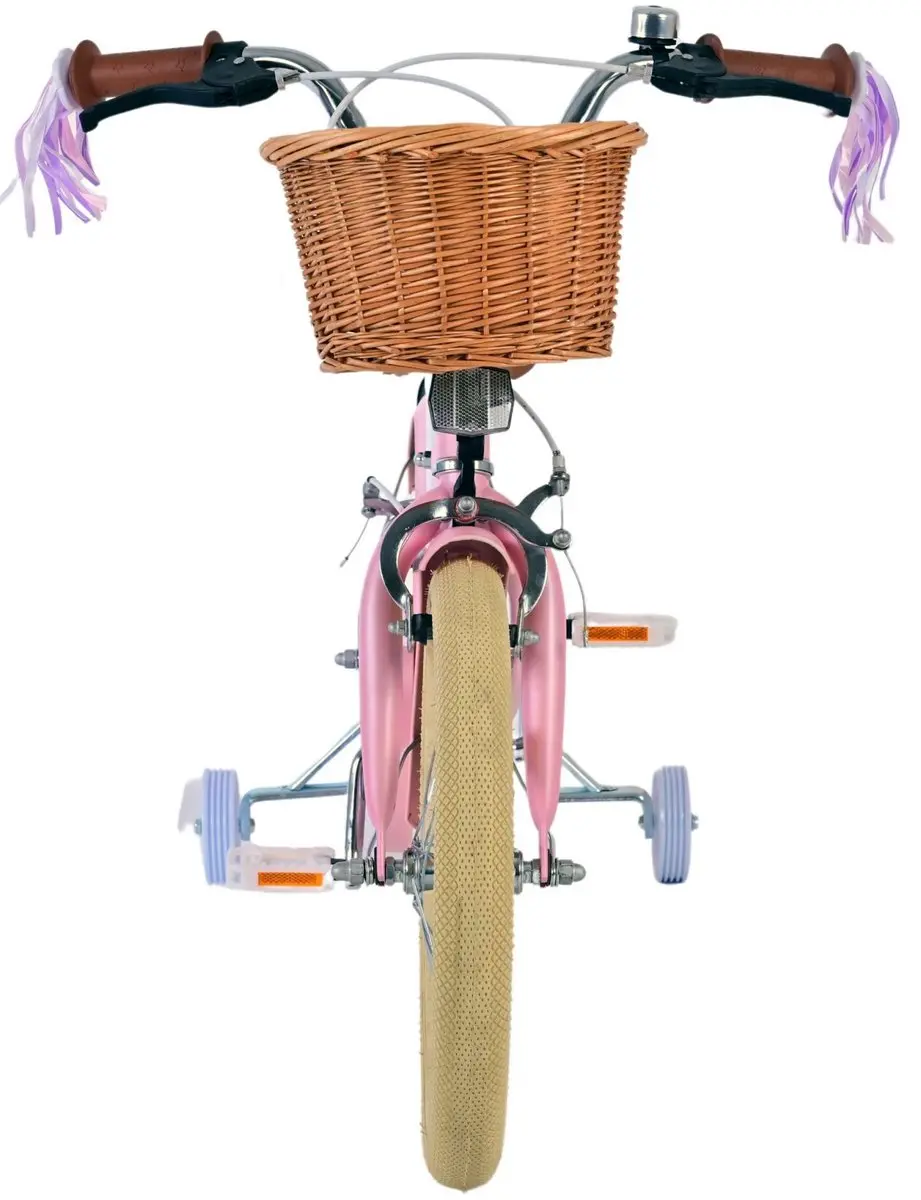 Volare Blossom Kinderfiets 16 inch - Roze - Twee Handremmen