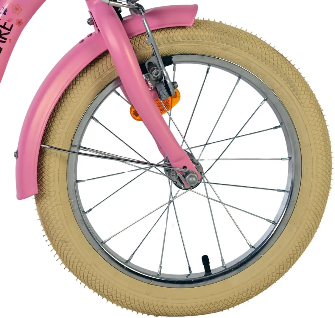 Volare Blossom Kinderfiets 16 inch - Roze - Twee Handremmen