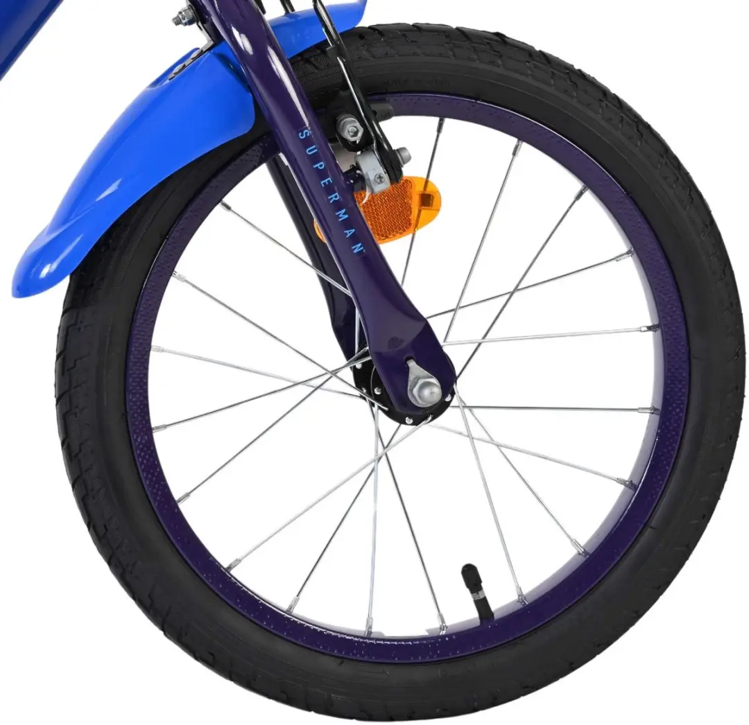 Volare Superman Kinderfiets 16 inch - 1 Versnelling - Blauw