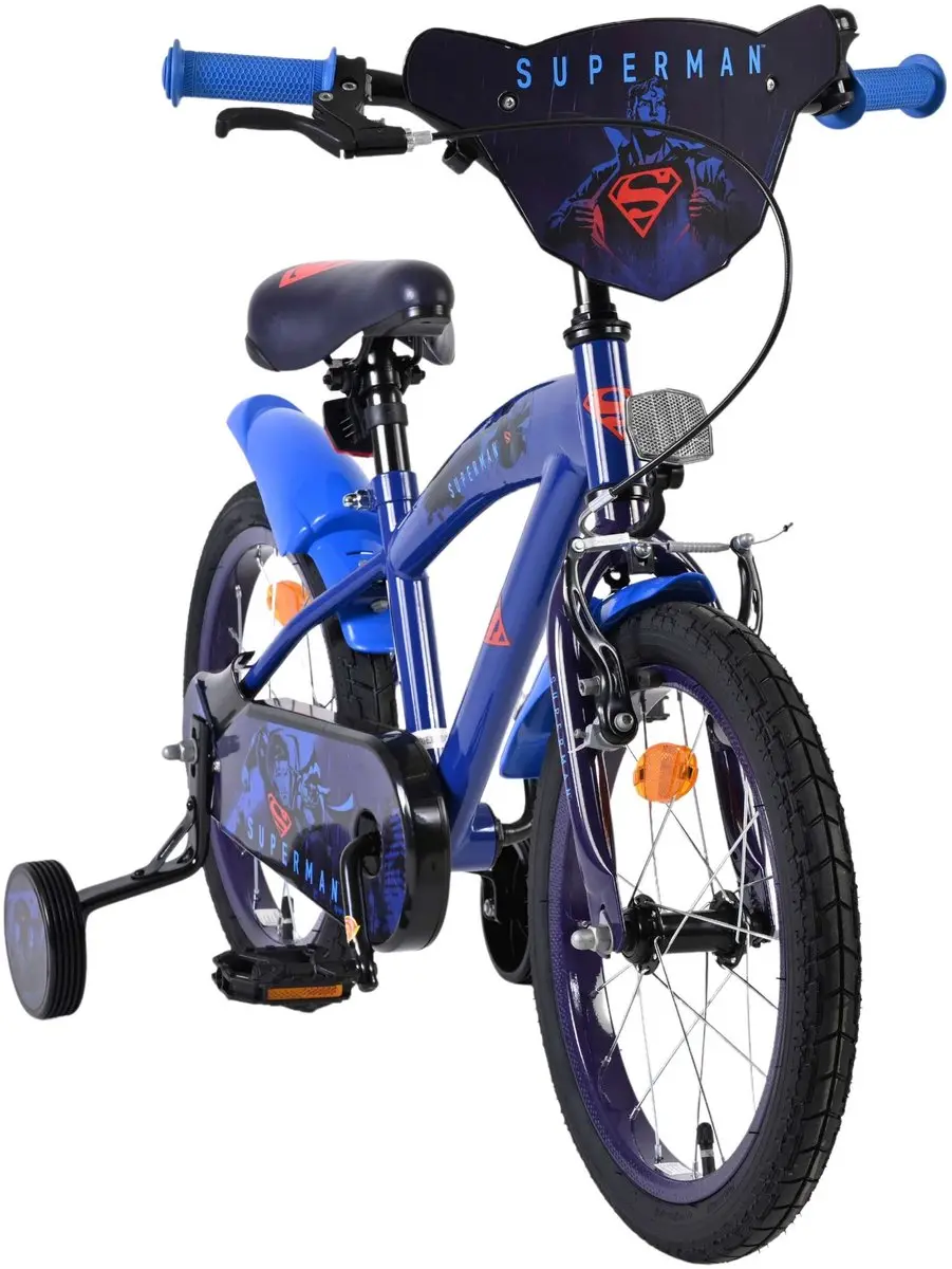 Volare Superman Kinderfiets 16 inch - 1 Versnelling - Blauw