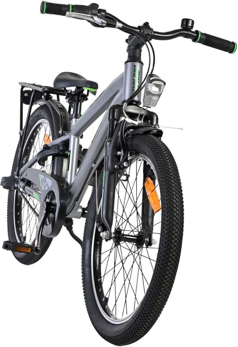 Volare Cross Kinderfiets 20" - 3 Versnellingen Grijs