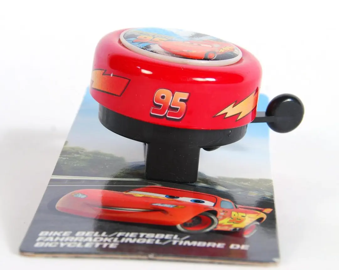 Volare Disney Cars Fietsbel - Rood