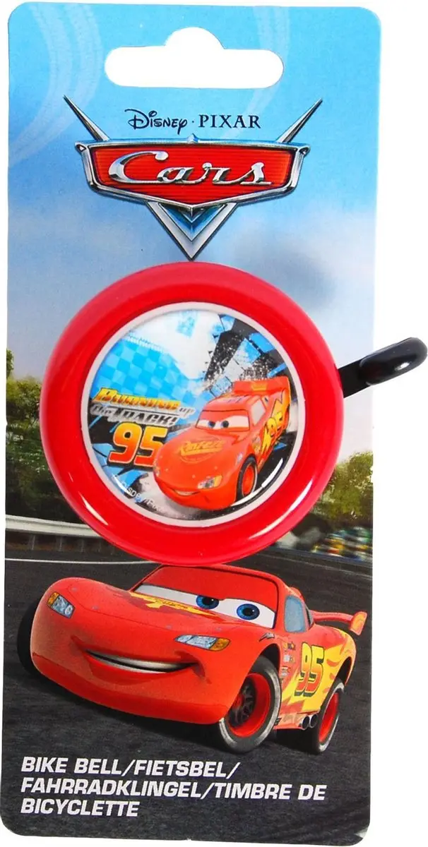 Volare Disney Cars Fietsbel