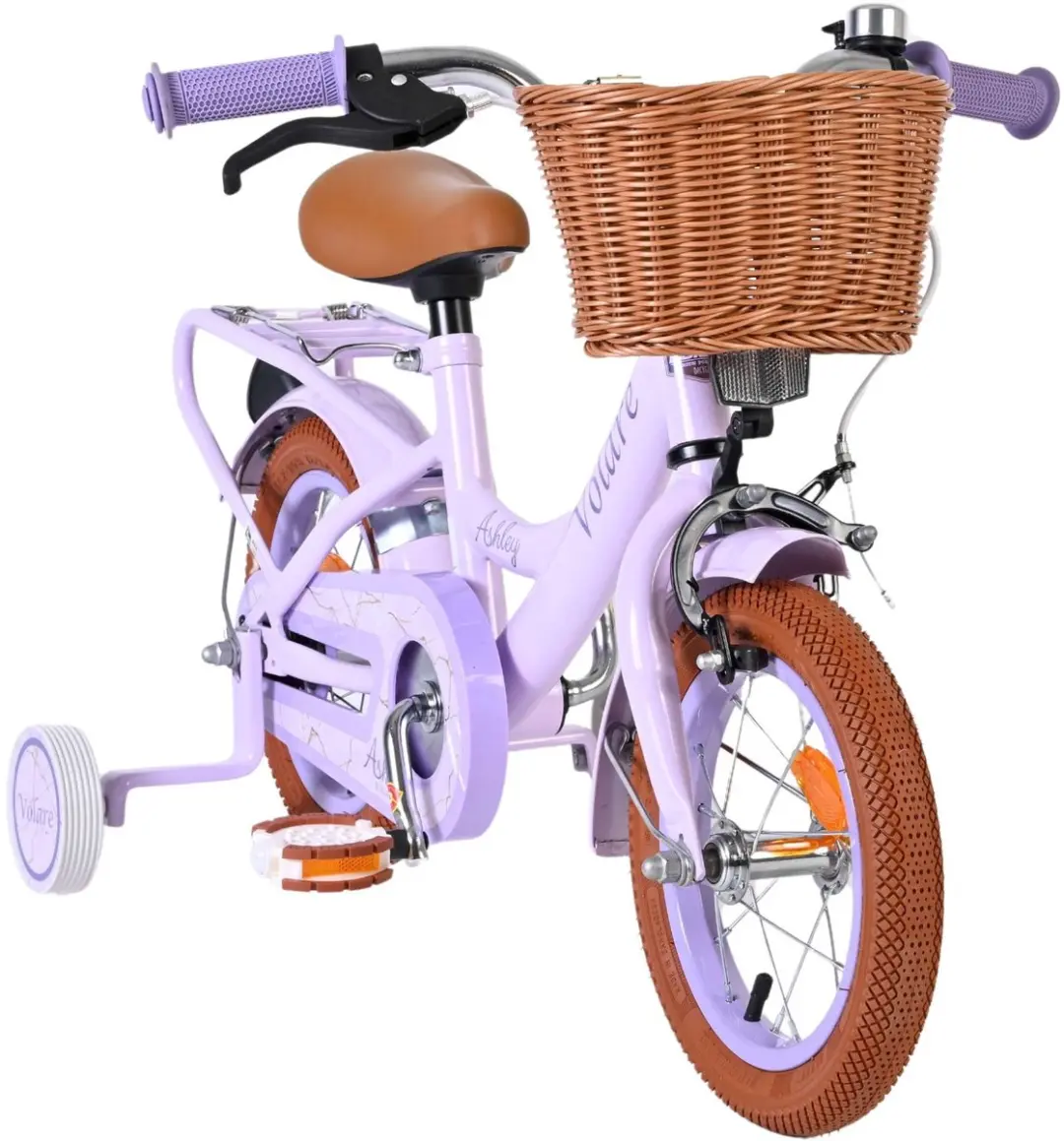 Volare Ashley Kinderfiets 12" - Meisjes - Lila