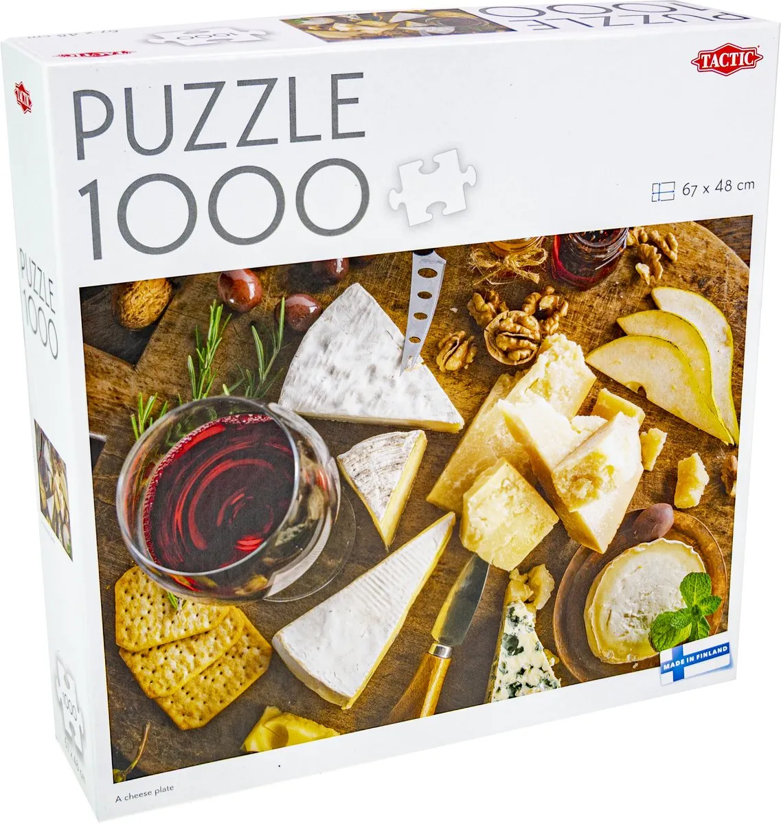 Tactic A Cheese Plate Puzzel 1000 Stuks - Scandinavisch