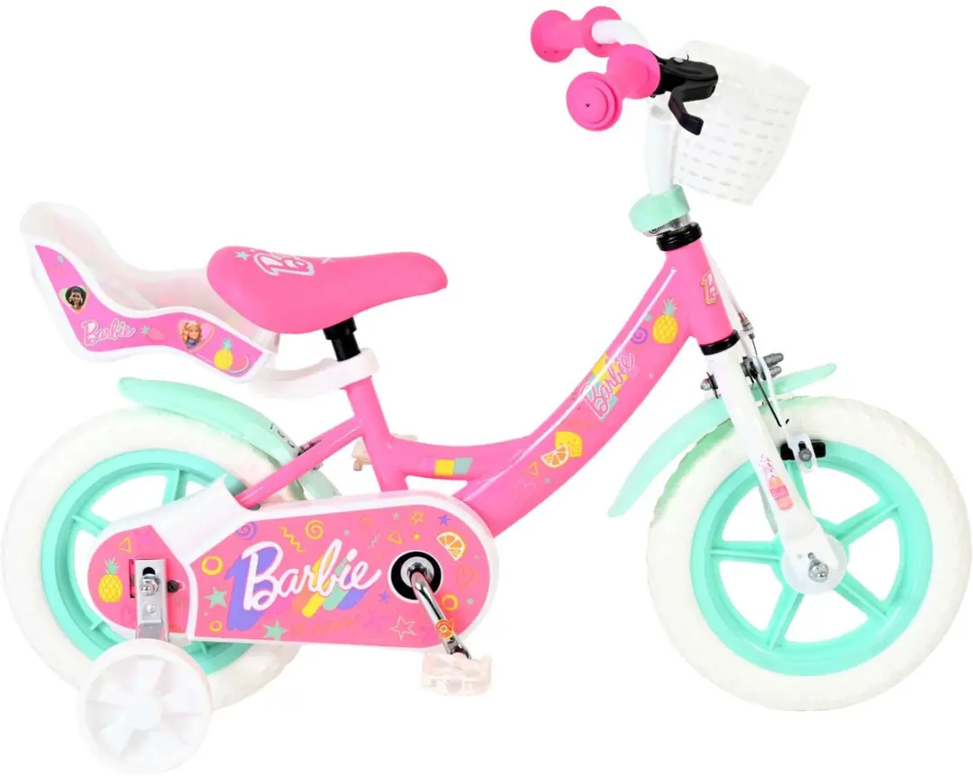 Volare Barbie Kinderfiets 12"