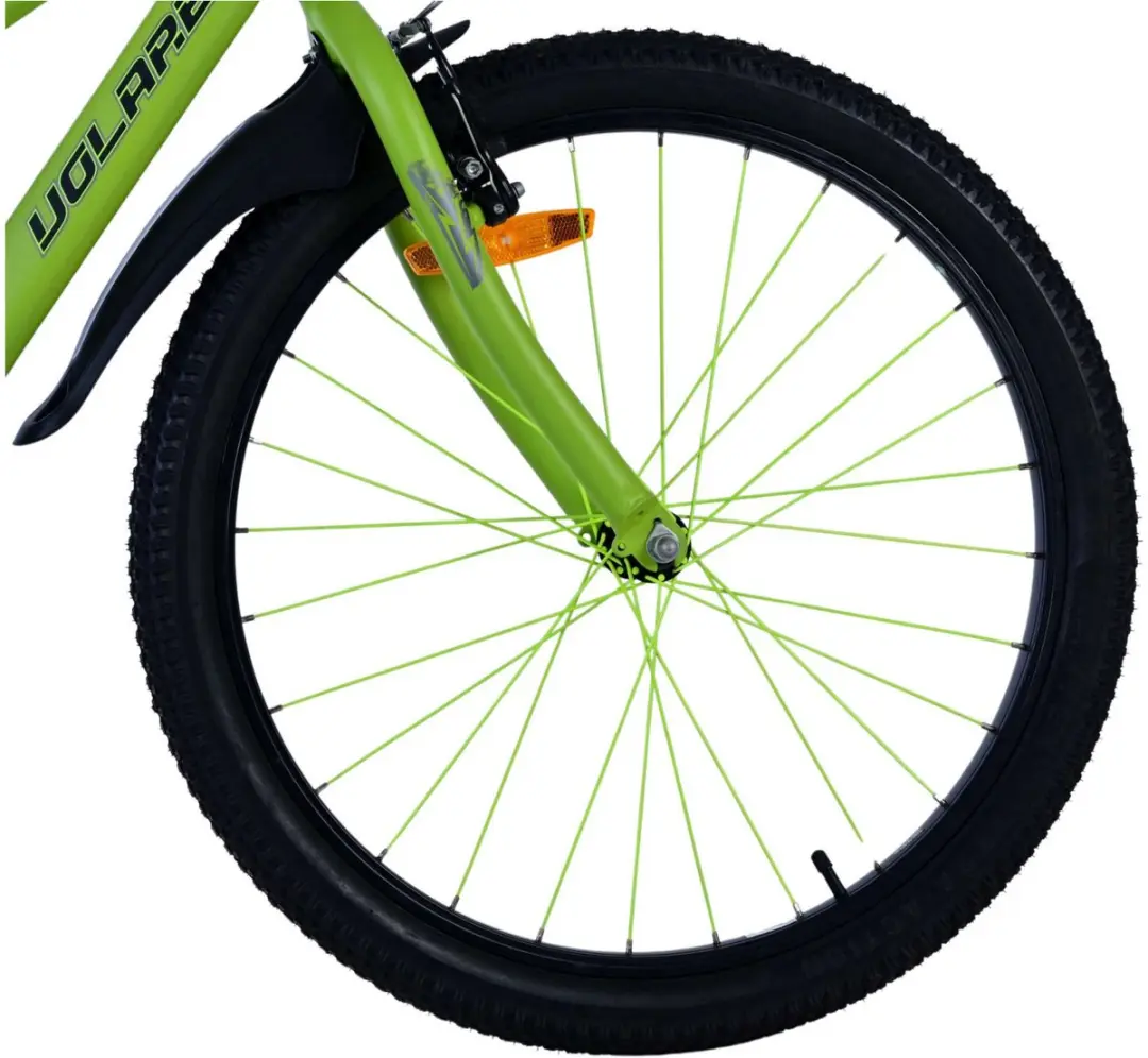 Volare Rocky Kinderfiets 24" - 1 Versnelling - Groen