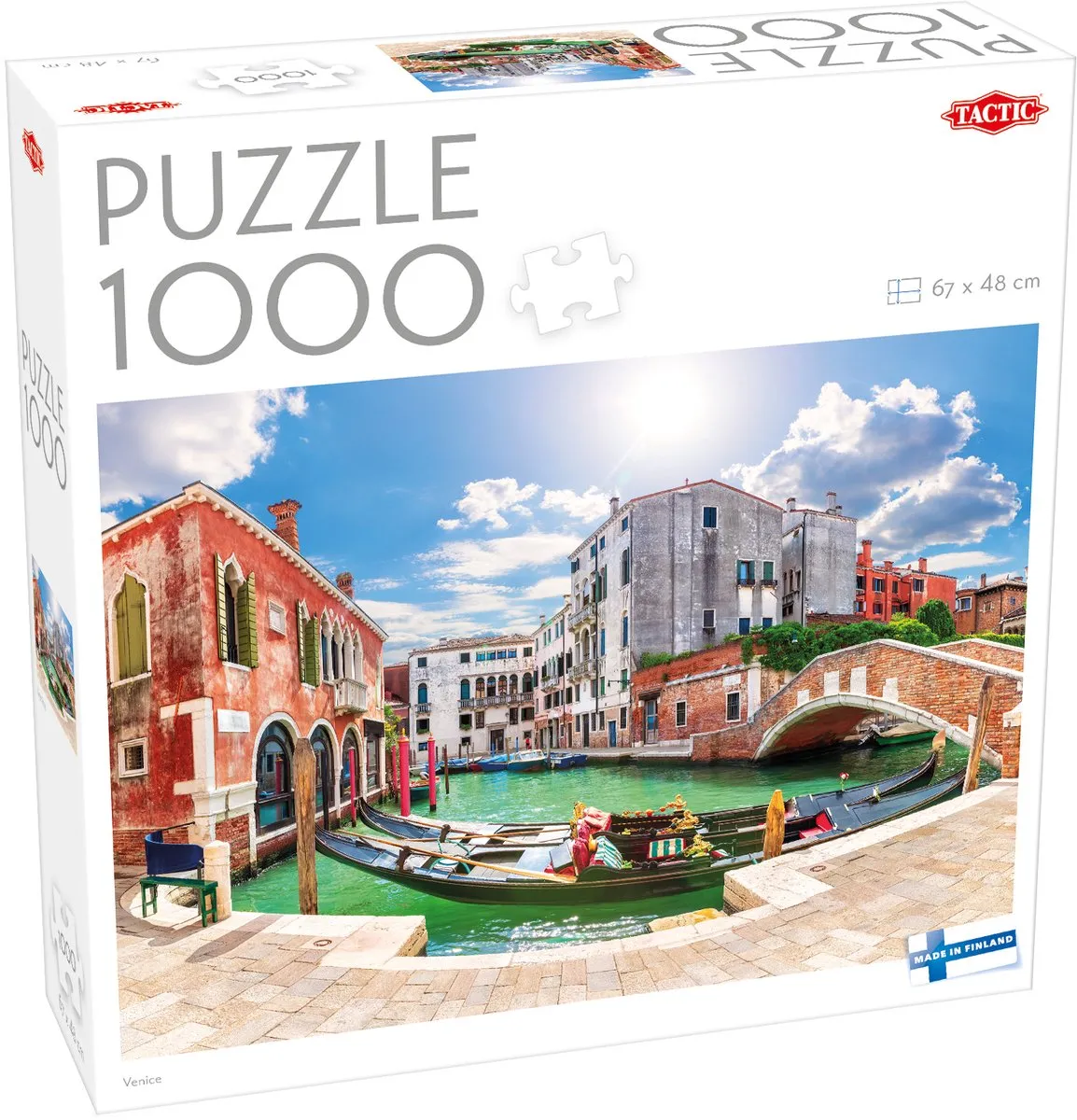 Tactic Venice Puzzel 1000 Stuks - Romantische Grachten