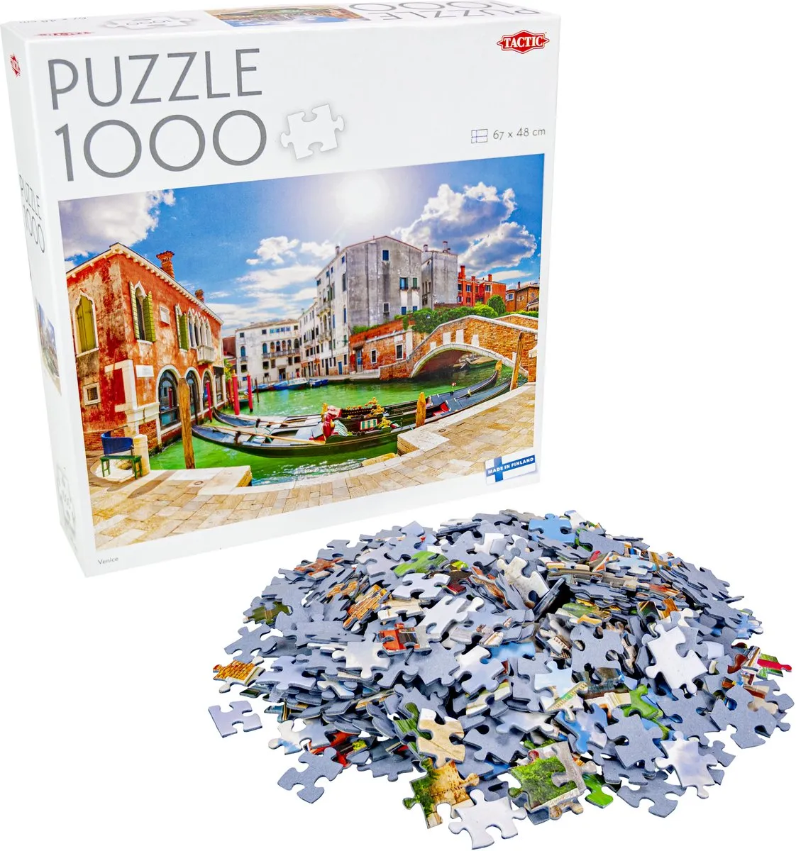Tactic Venice Puzzel 1000 Stuks - Romantische Grachten