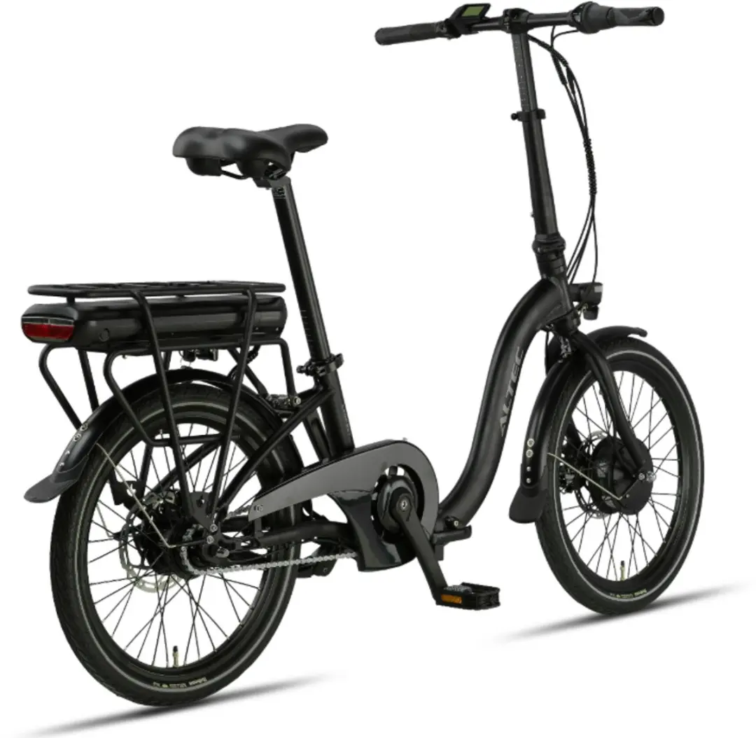 Altec Compact Vouwfiets 20" - 468Wh - 7 Versnellingen - Mat Zwart