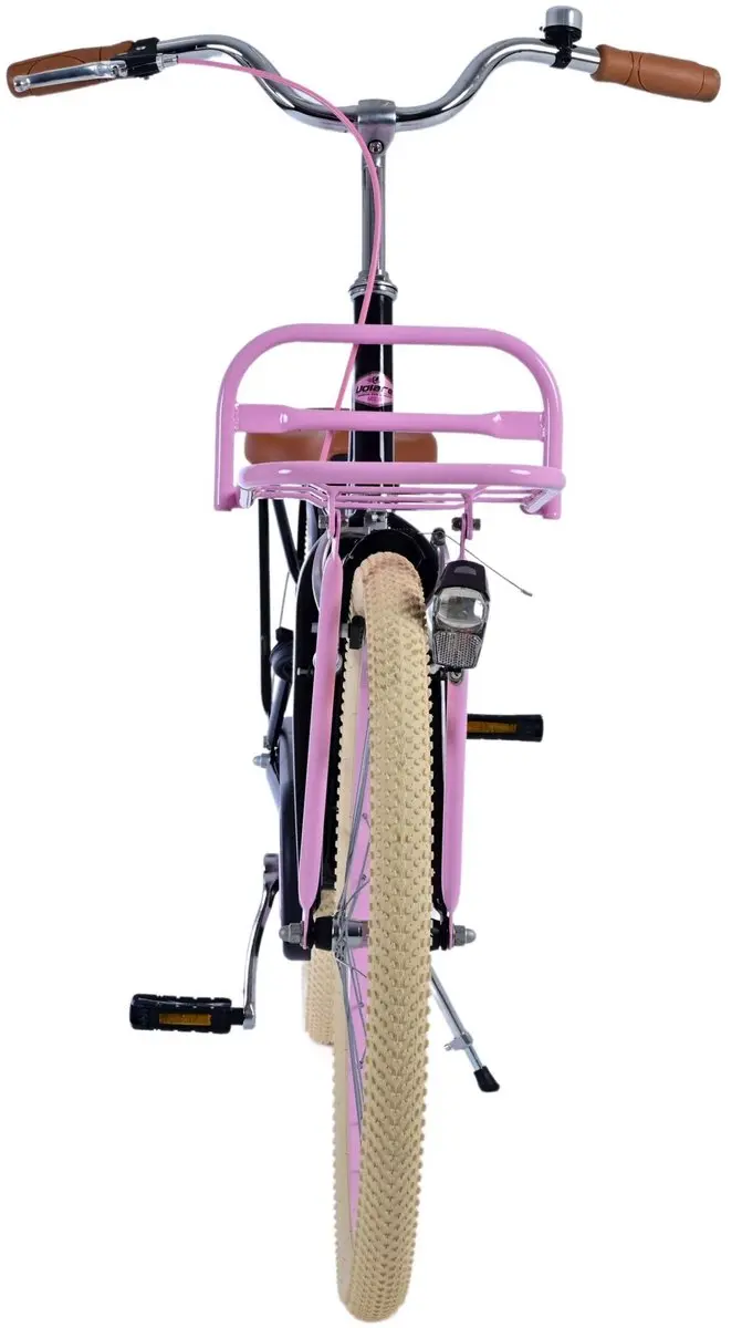 Volare Excellent Kinderfiets 24 inch - 1 Versnelling - Zwart