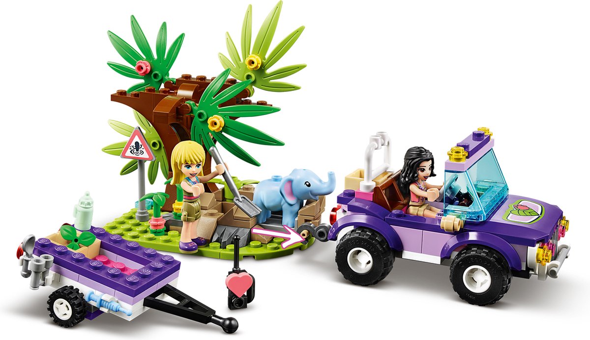 LEGO Friends Reddingsbasis Babyolifant in Jungle - 41421