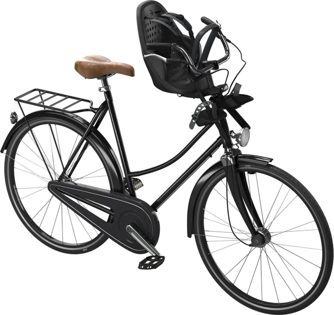 Yepp FA0701A Mini 2 Voorzitje - Zwart