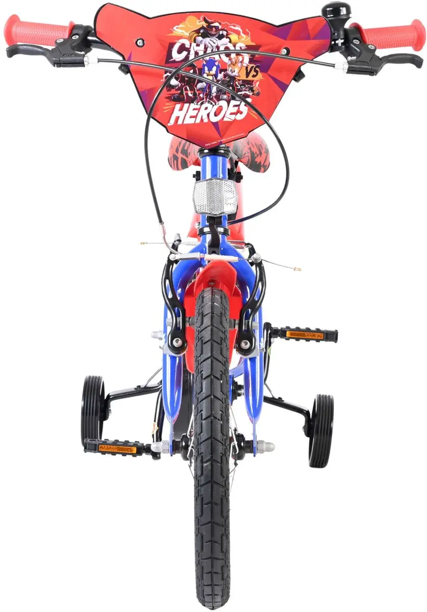 Volare Sonic Kinderfiets 16 inch - Blauw - Twee handremmen