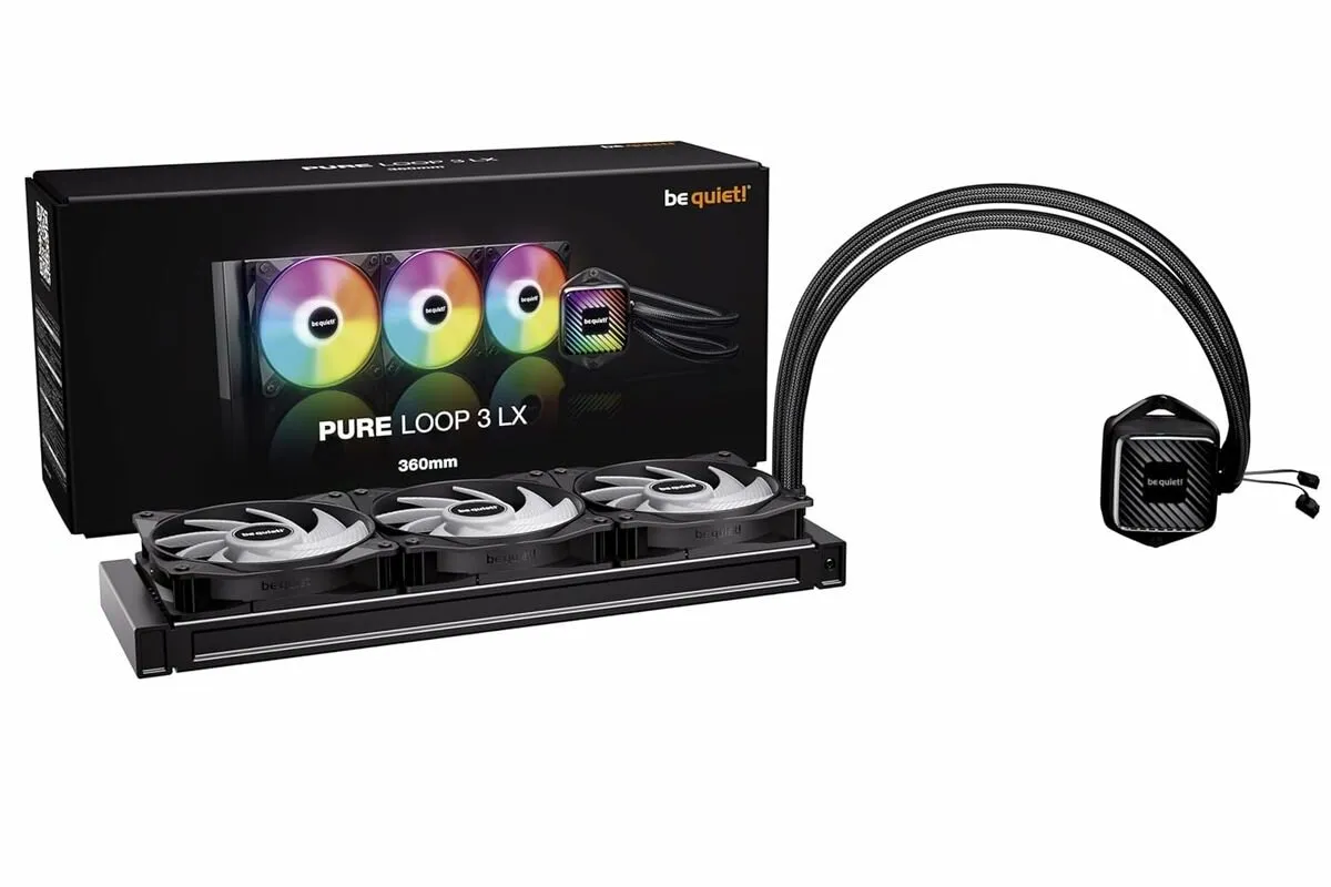be quiet! Pure Loop 3 LX CPU-koeler - 3x 120mm - Zwart