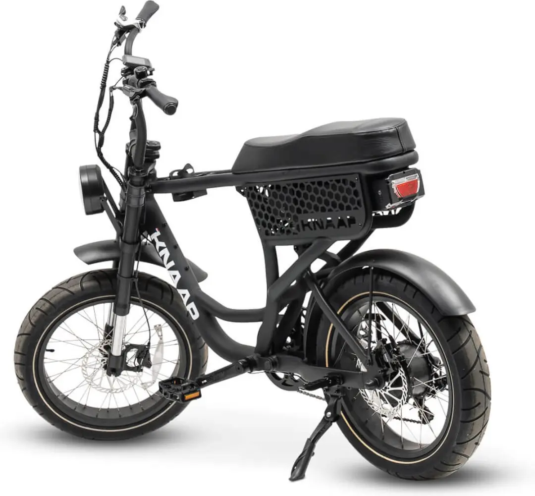 KNAAP BCN BLACK Elektrische Fatbike 250W - 960Wh - 7 Versnellingen