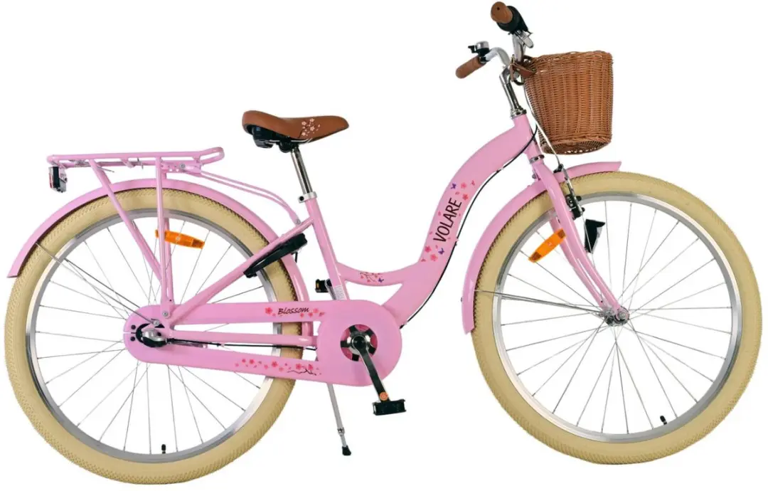 Volare Blossom Kinderfiets 26" - Roze - 3 Versnellingen