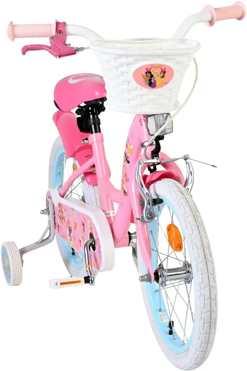 Volare Disney Princess Kinderfiets 16 inch - Roze
