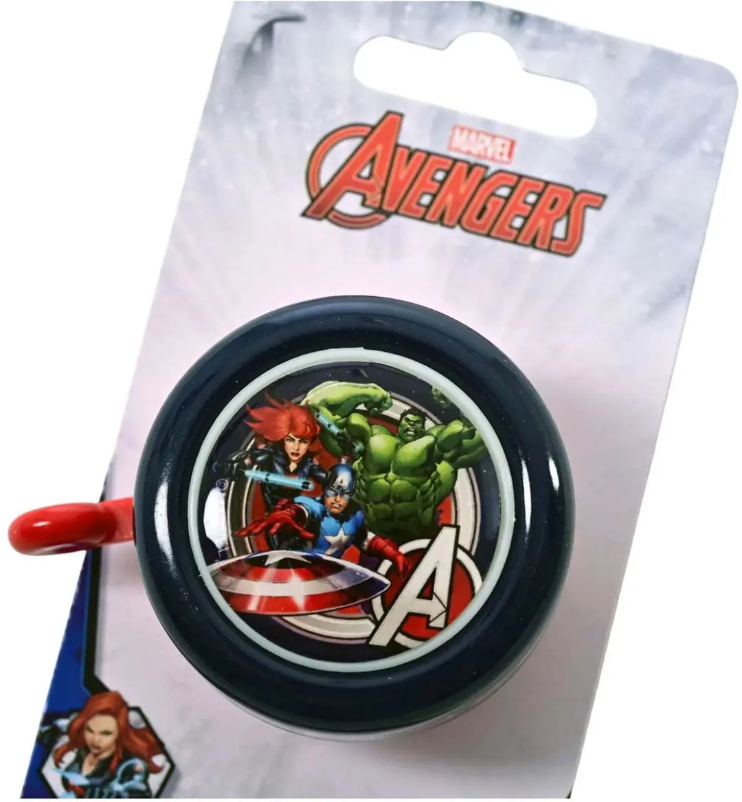 Volare Avengers Fietsbel - Rood