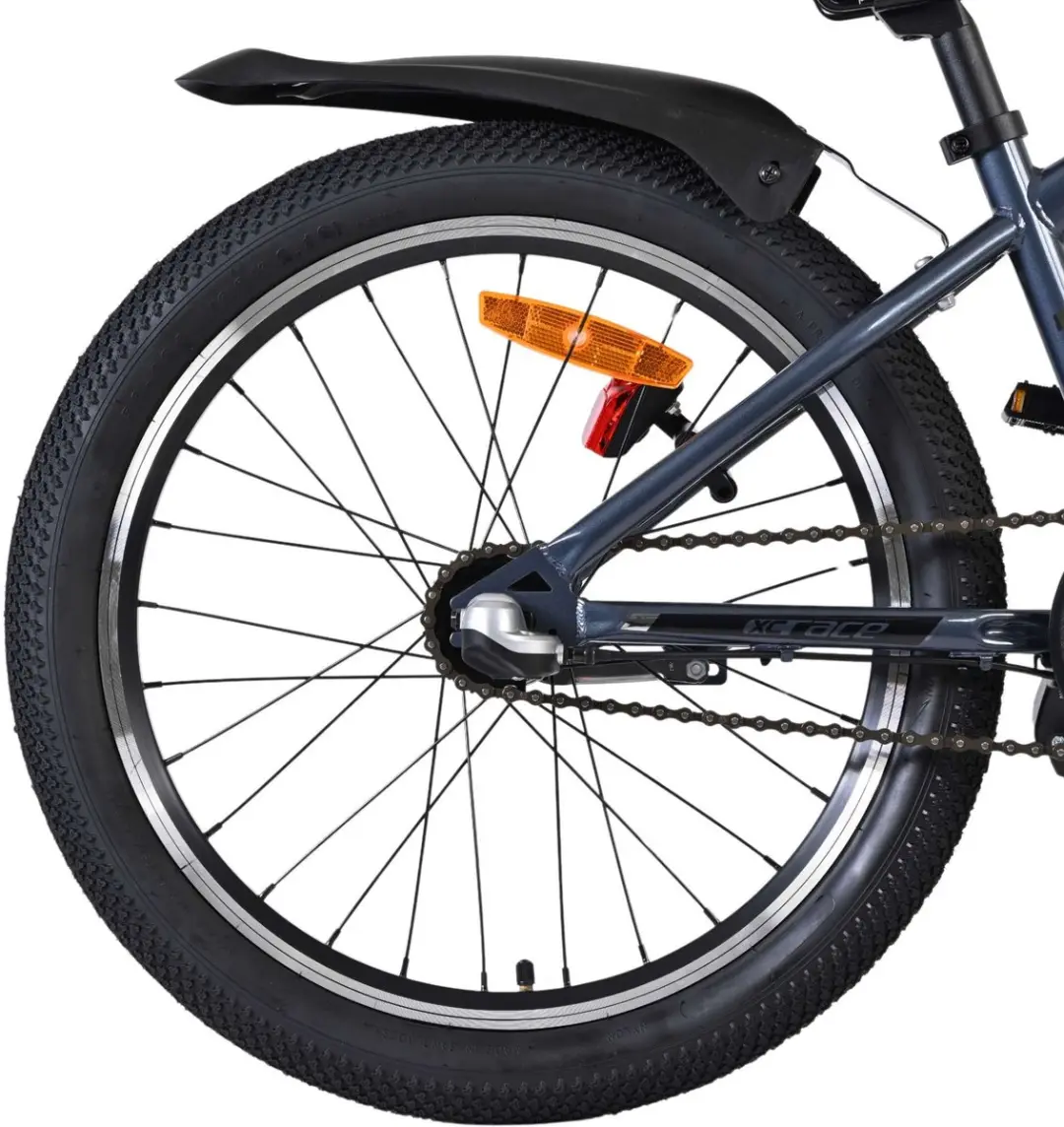 Volare XC Race Kinderfiets 20 inch - Nexus 3 Versnellingen - Rood/Grijs - afbeelding 6 van 6
