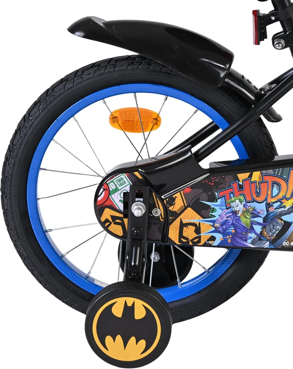 Volare Batman Kinderfiets 16 inch - Zwart