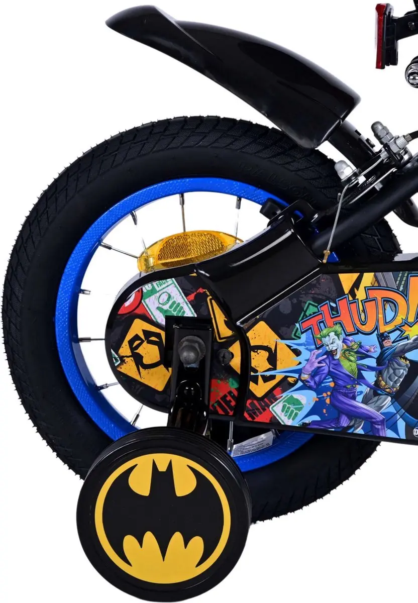Volare Batman Kinderfiets 12 inch - Zwart