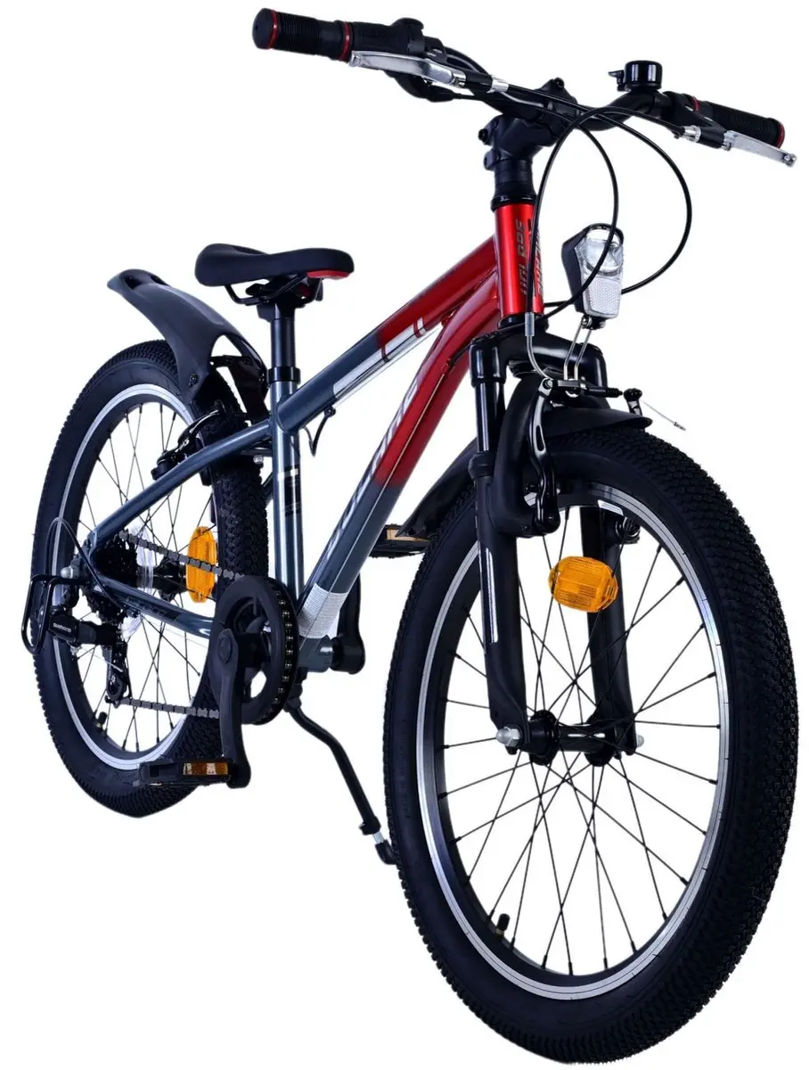 Volare XC Race Kinderfiets 20 inch - 7 Versnellingen - Rood/Grijs