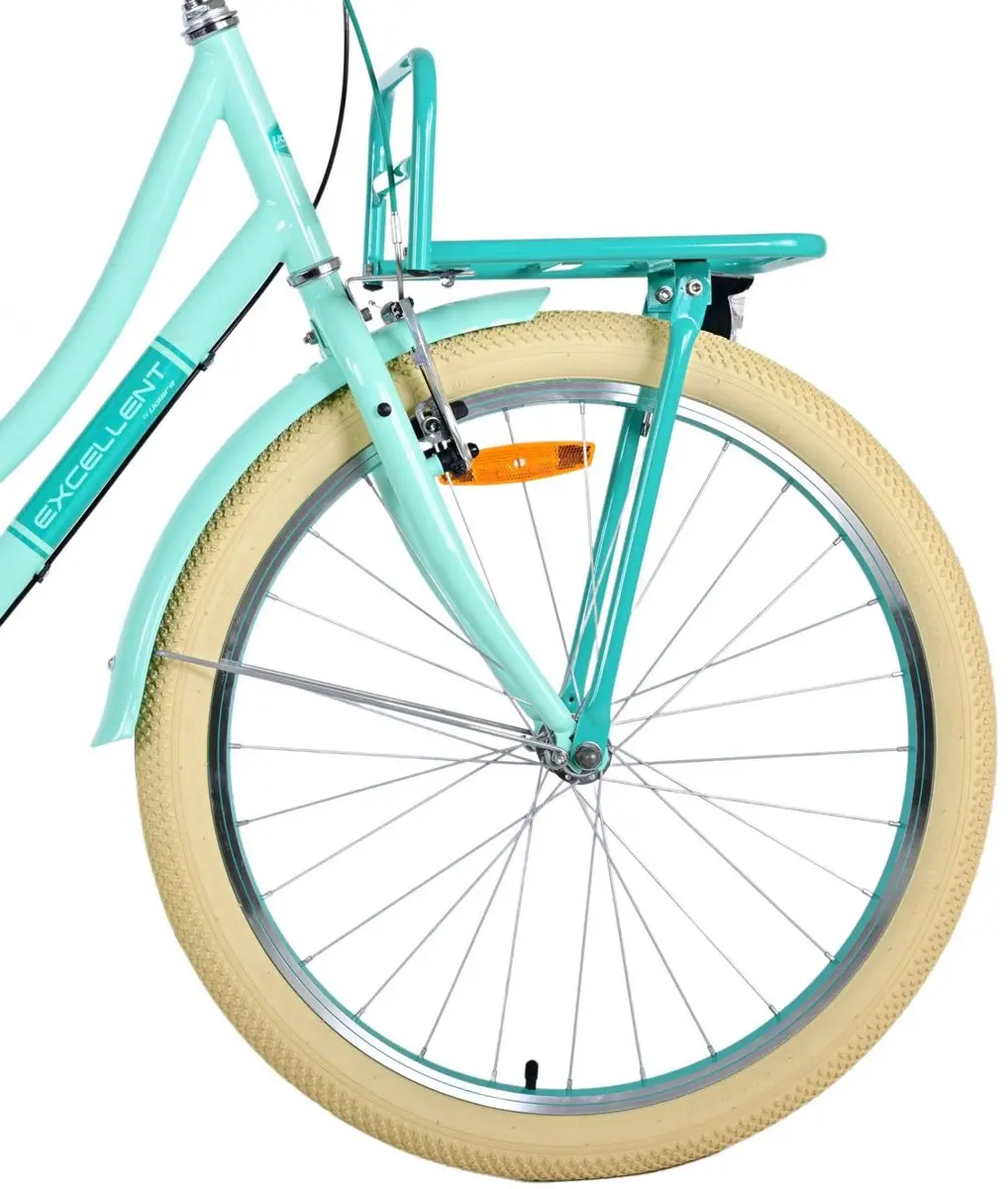 Volare Excellent Kinderfiets 24 inch - 3 Versnellingen - Groen