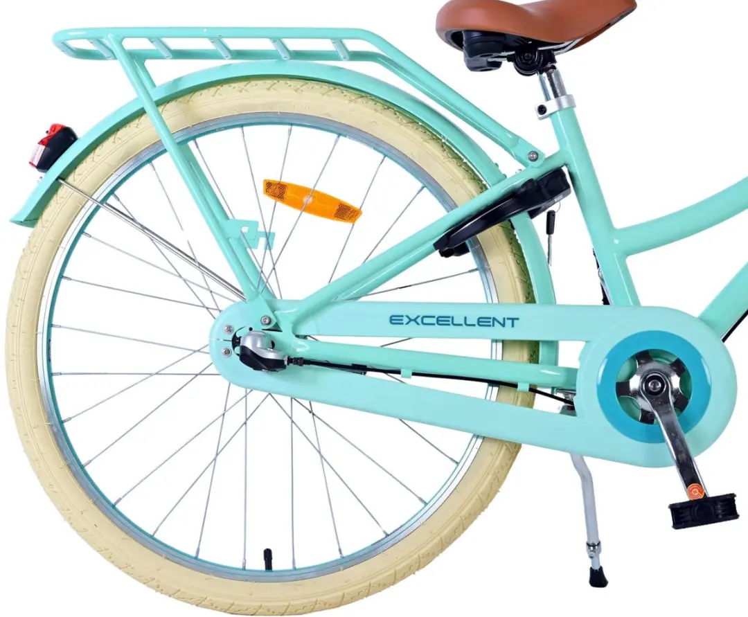 Volare Excellent Kinderfiets 24 inch - 3 Versnellingen - Groen - afbeelding 6 van 6