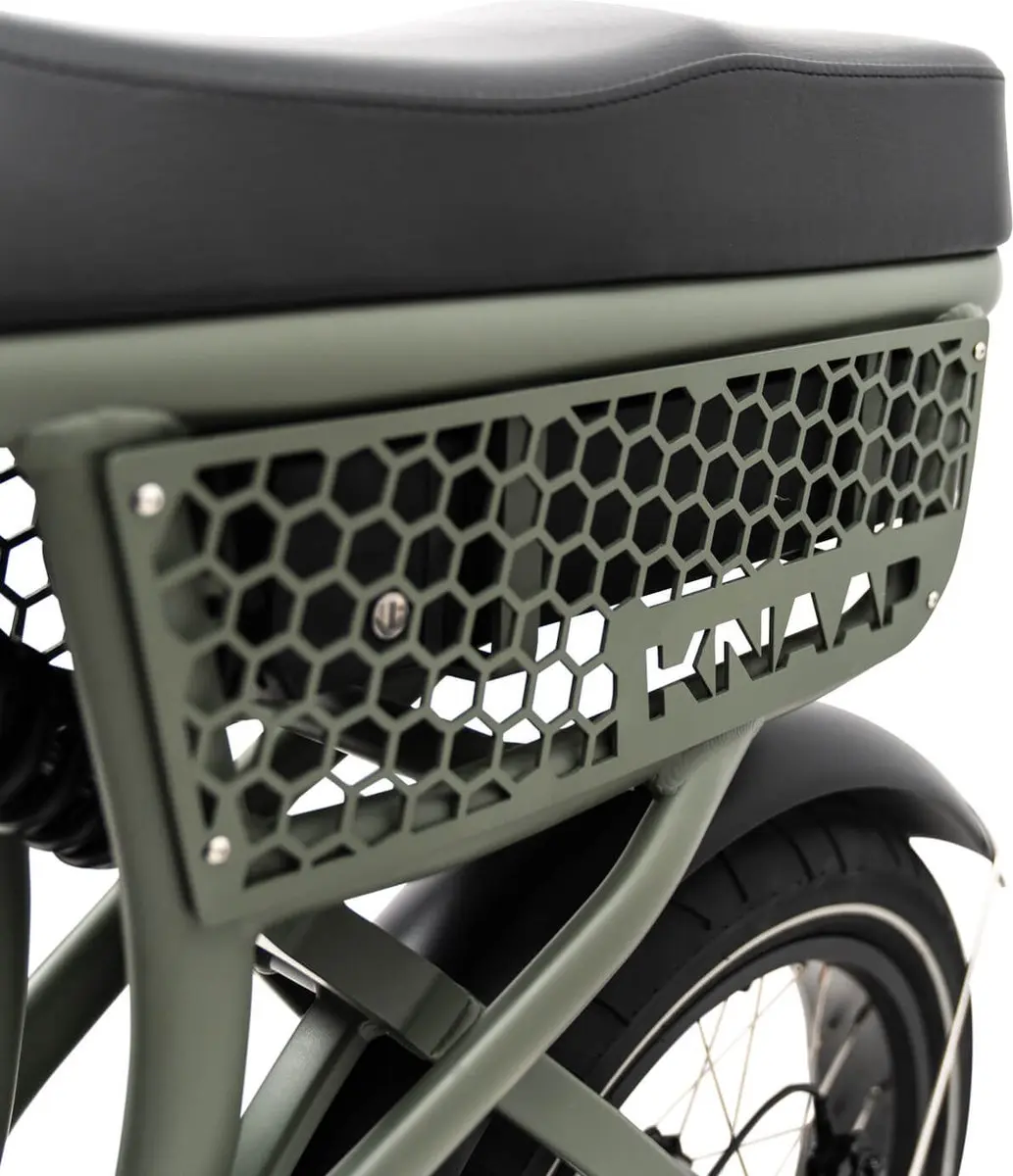 KNAAP BCN Deep Green Elektrische Fatbike 250W - 960Wh - 20" - 7 Versnellingen