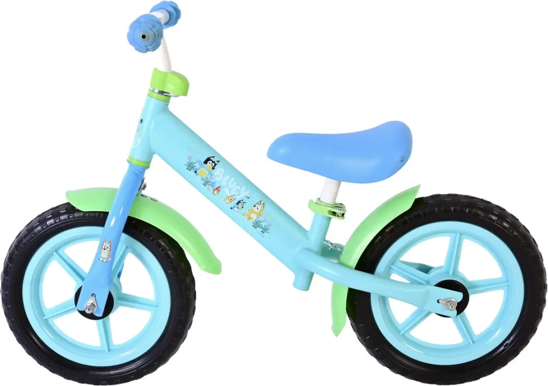 Volare Bluey Loopfiets 12 Inch - Blauw