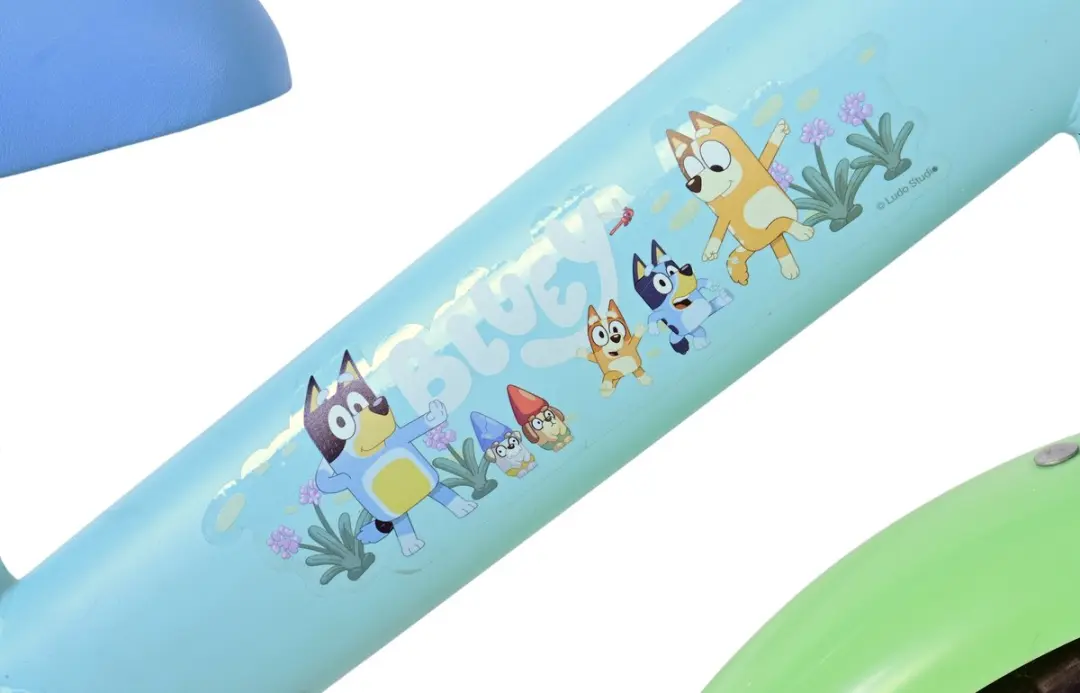 Volare Bluey Loopfiets 12 Inch - Blauw