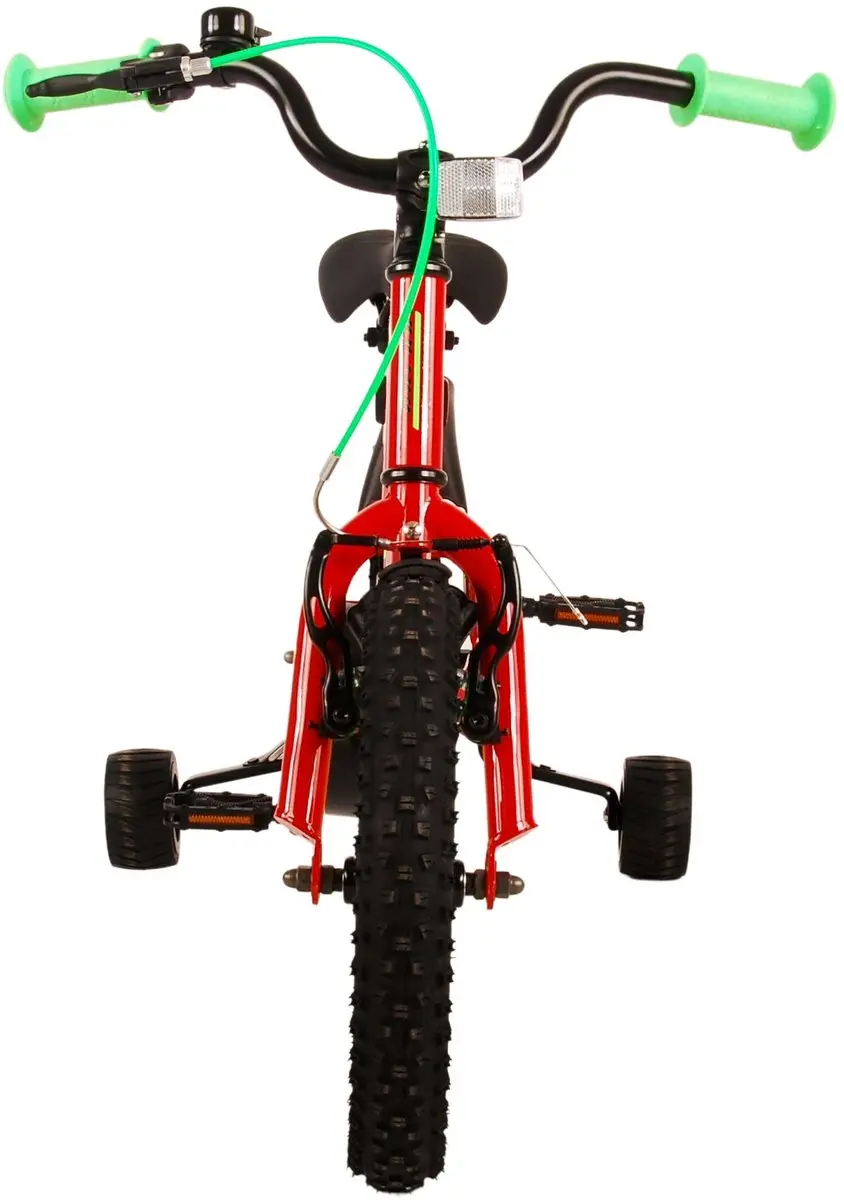 Volare Rocky Kinderfiets 14" - Rood - 1 Versnelling