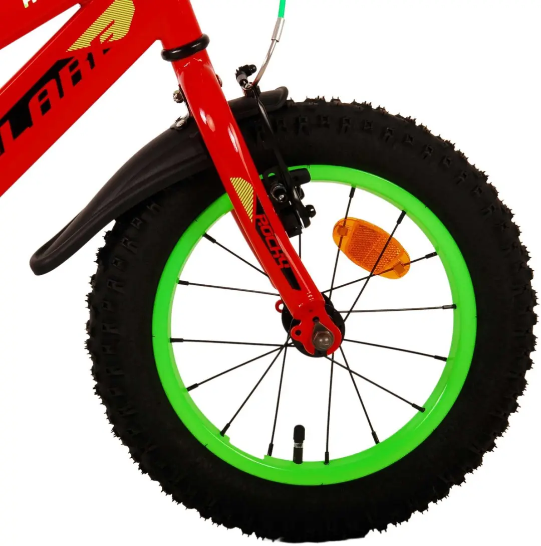 Volare Rocky Kinderfiets 14" - Rood - 1 Versnelling