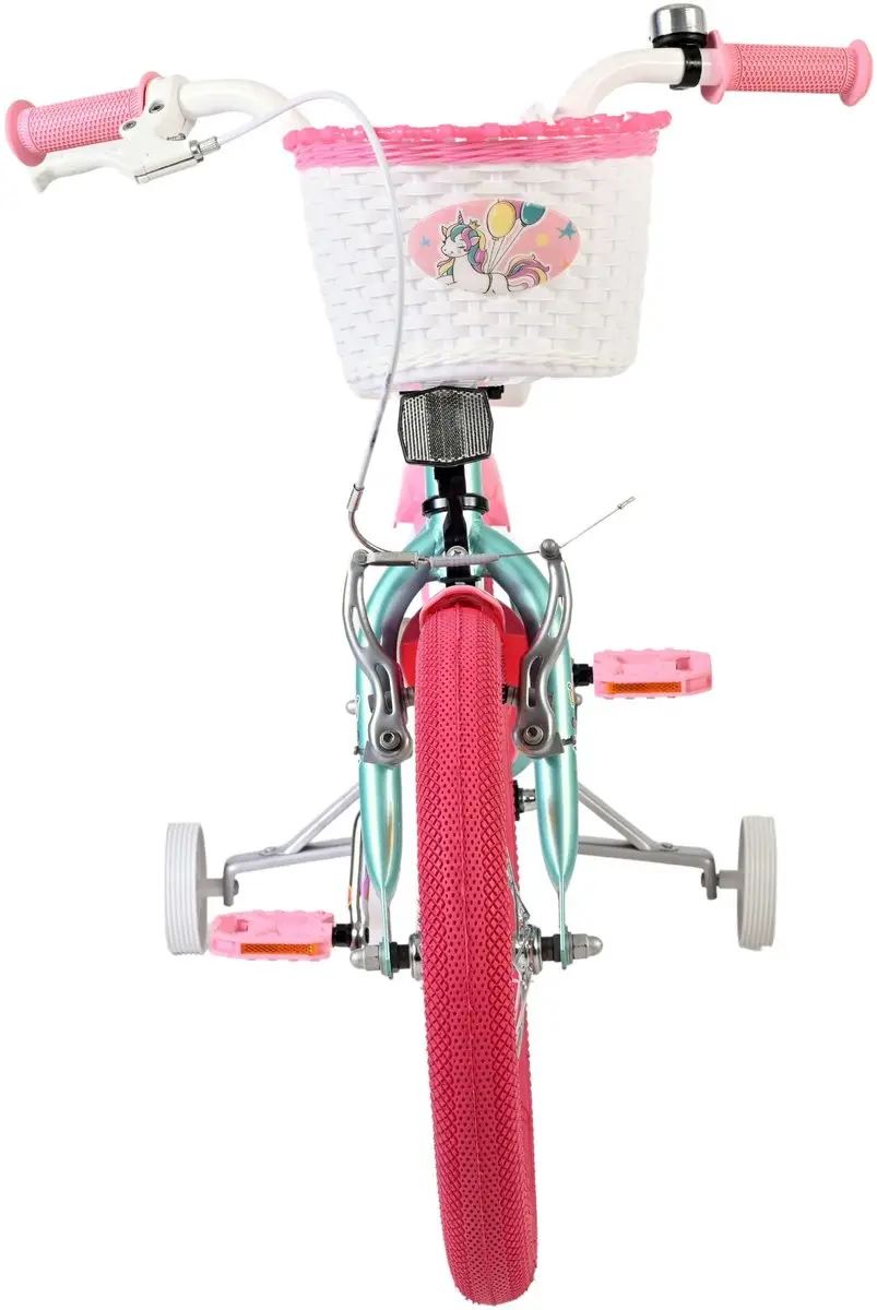 Volare Unicorn Kinderfiets 16" - Groen