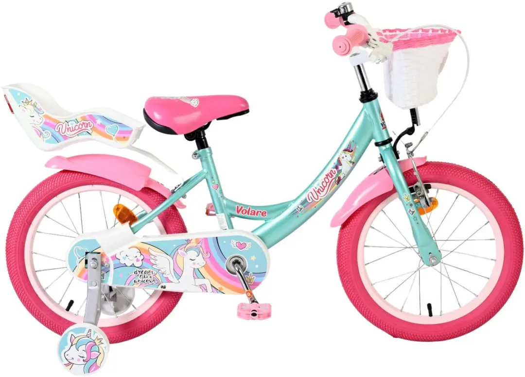 Volare Unicorn Kinderfiets 16"