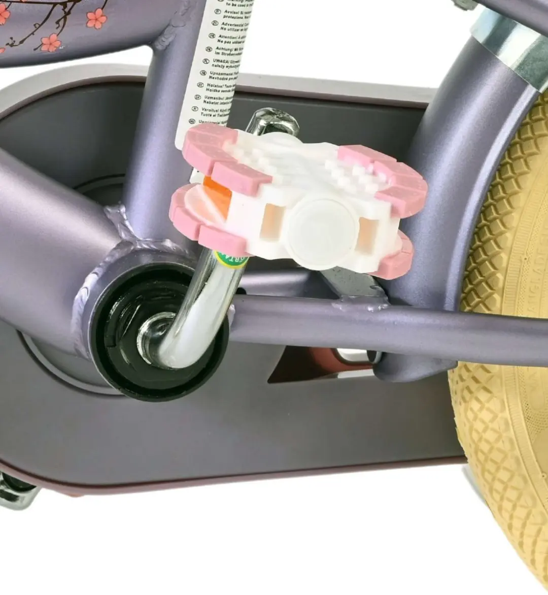Volare Blossom Kinderfiets 12 inch - Paars