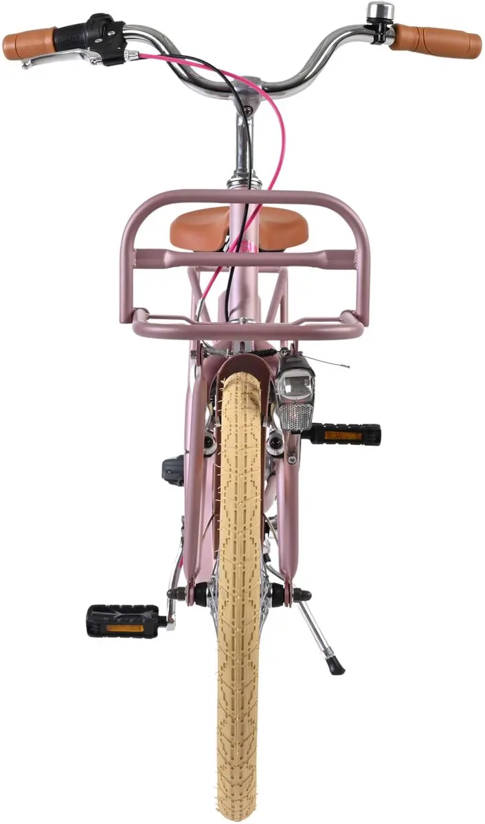 Volare Excellent Kinderfiets 20" - 3 Versnellingen - Mat Roze