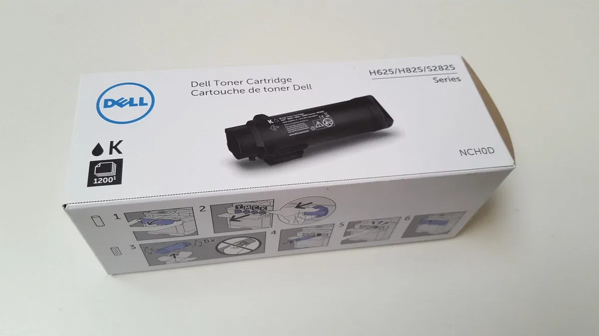 Dell 593-BBSG Tonercartridge - 1200 Pagina's - Zwart
