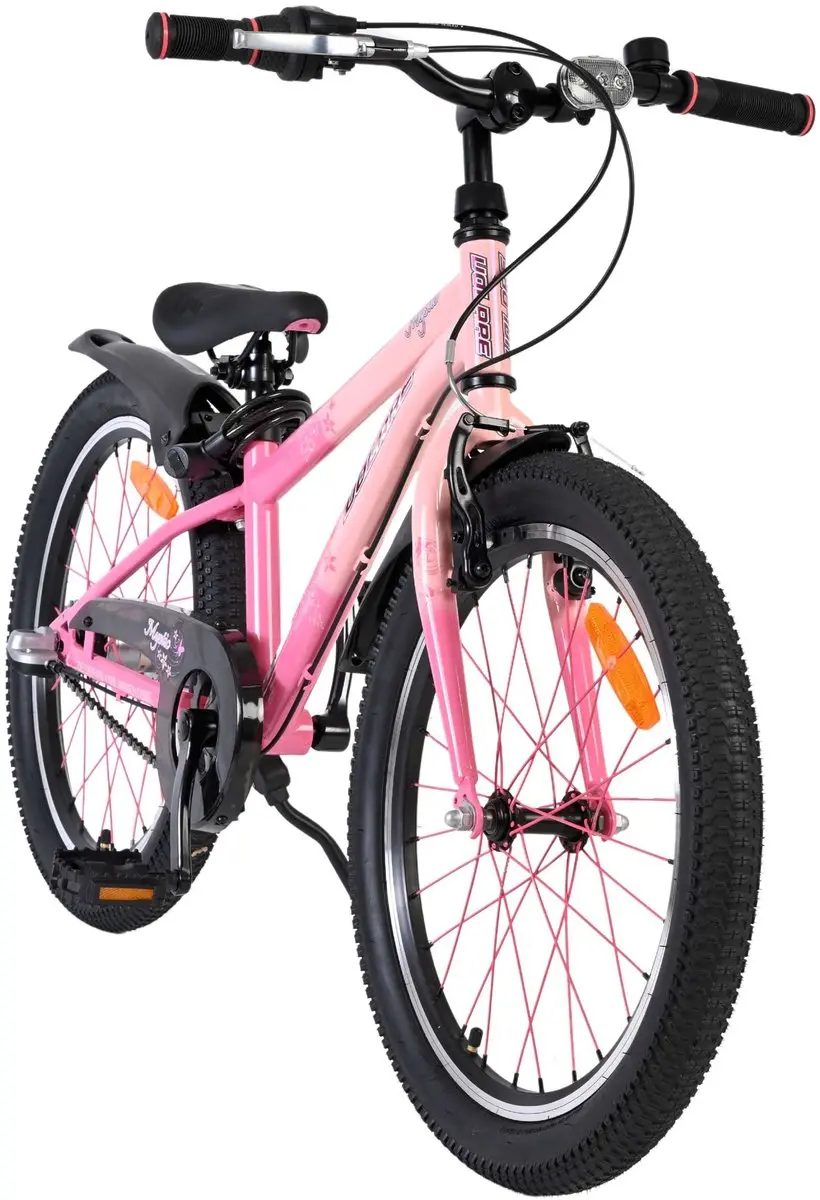 Volare Mystic Kinderfiets 20" - 3 Versnellingen - Roze