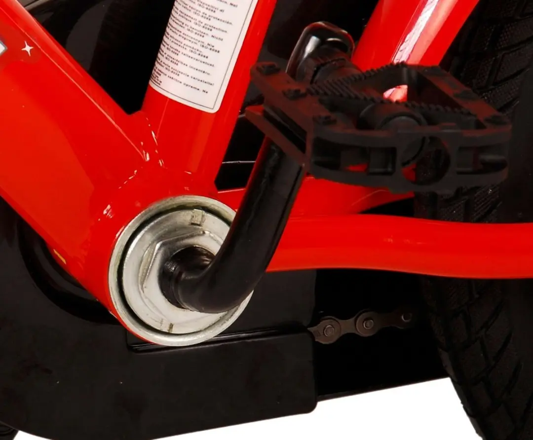 Volare Paw Patrol Kinderfiets 12 inch - Rood/Blauw