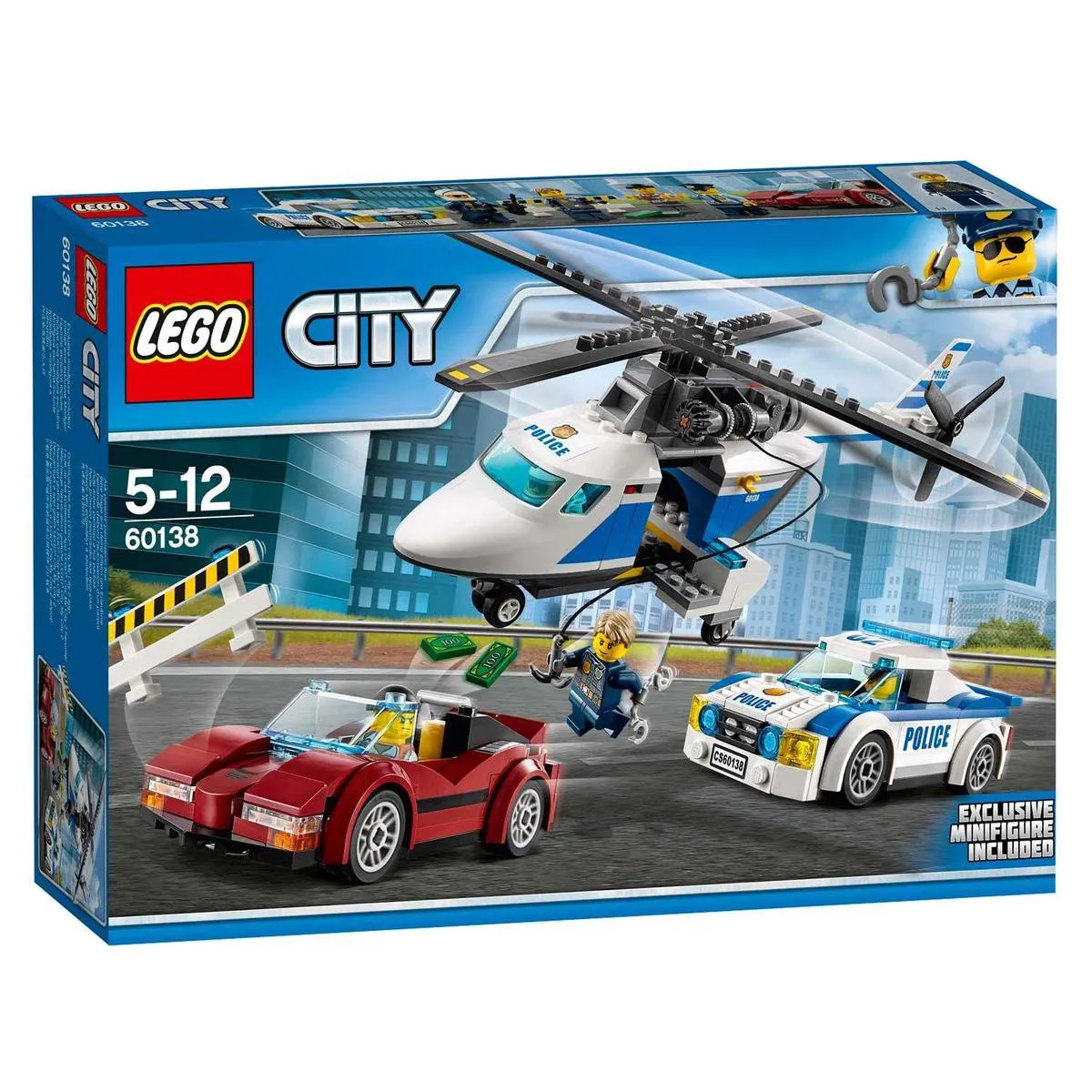 LEGO City Politie Snelle Achtervolging 60138 - 294 Stukken - afbeelding 2 van 6