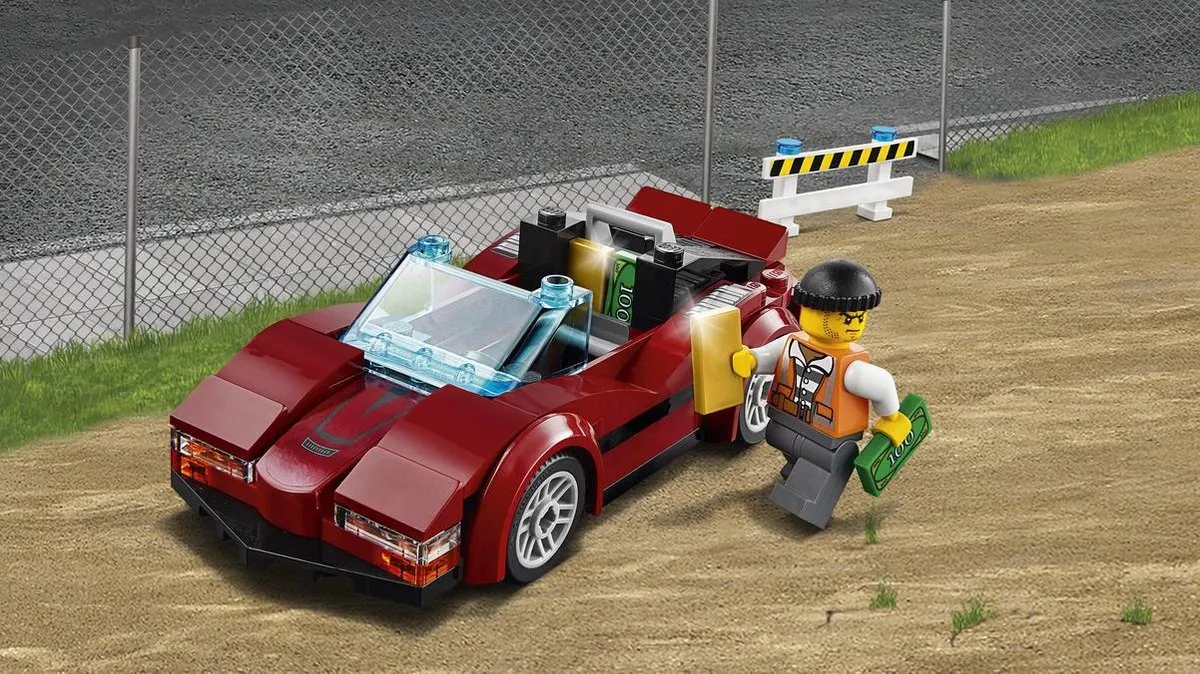 LEGO City Politie Snelle Achtervolging 60138 - 294 Stukken - afbeelding 6 van 6