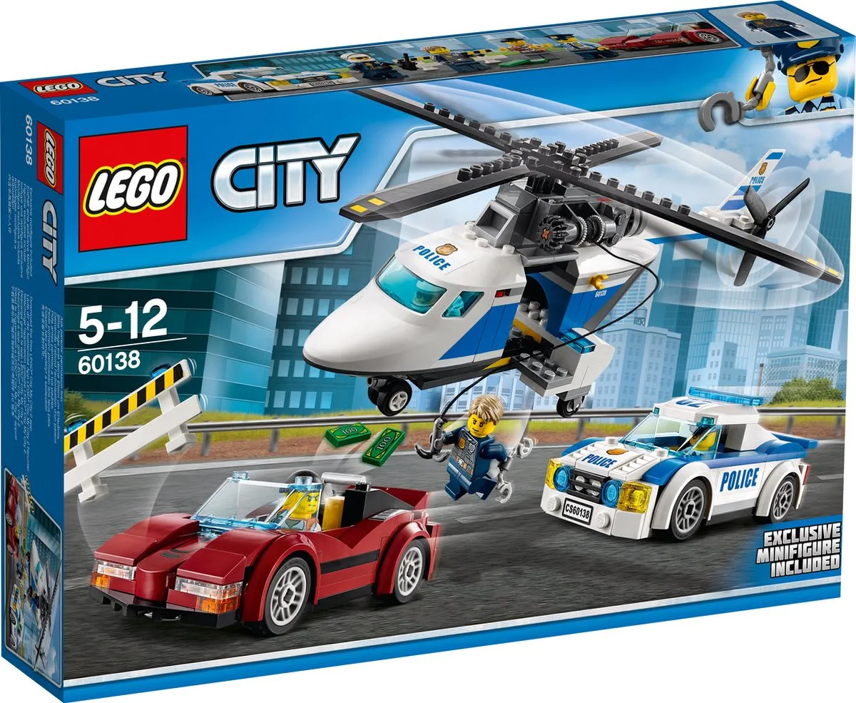 LEGO City Politie Snelle Achtervolging 60138