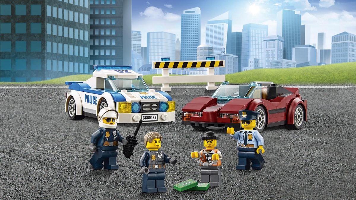 LEGO City Politie Snelle Achtervolging - 60138