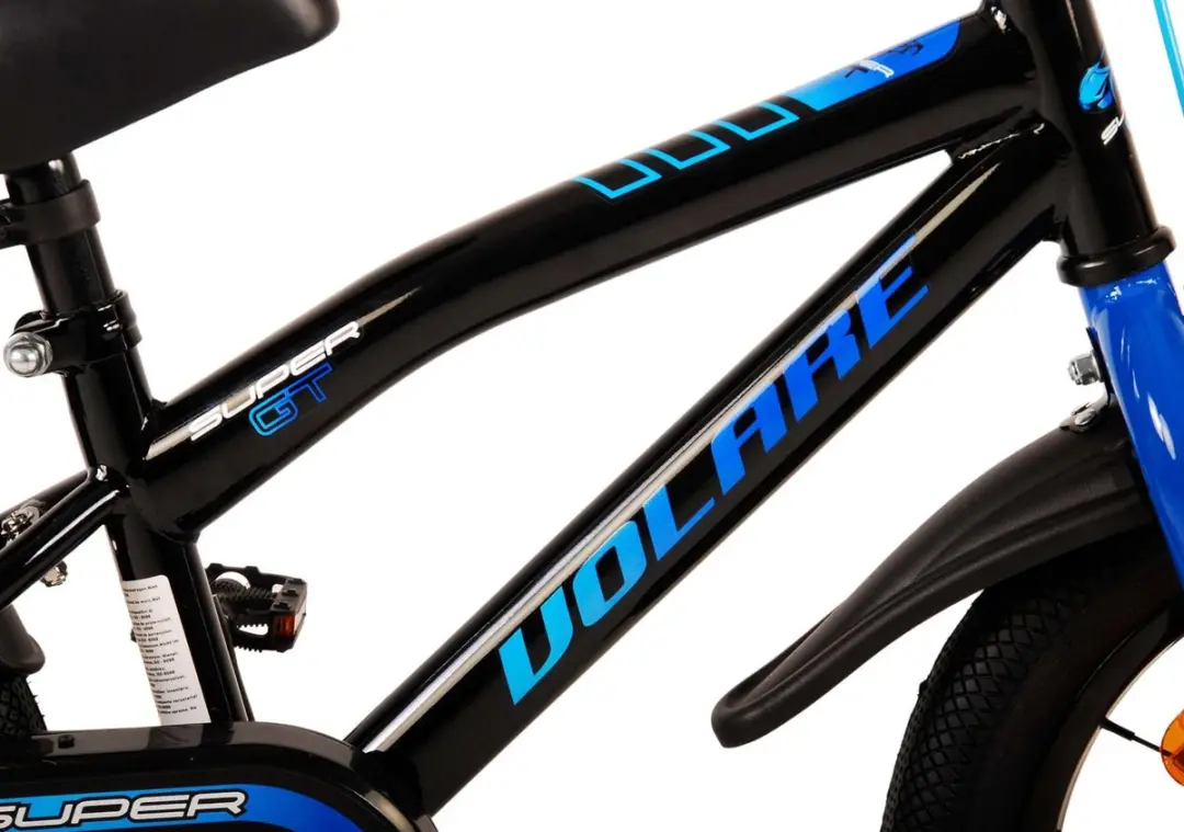 Volare Super GT Kinderfiets 14 inch - Jongens - Blauw