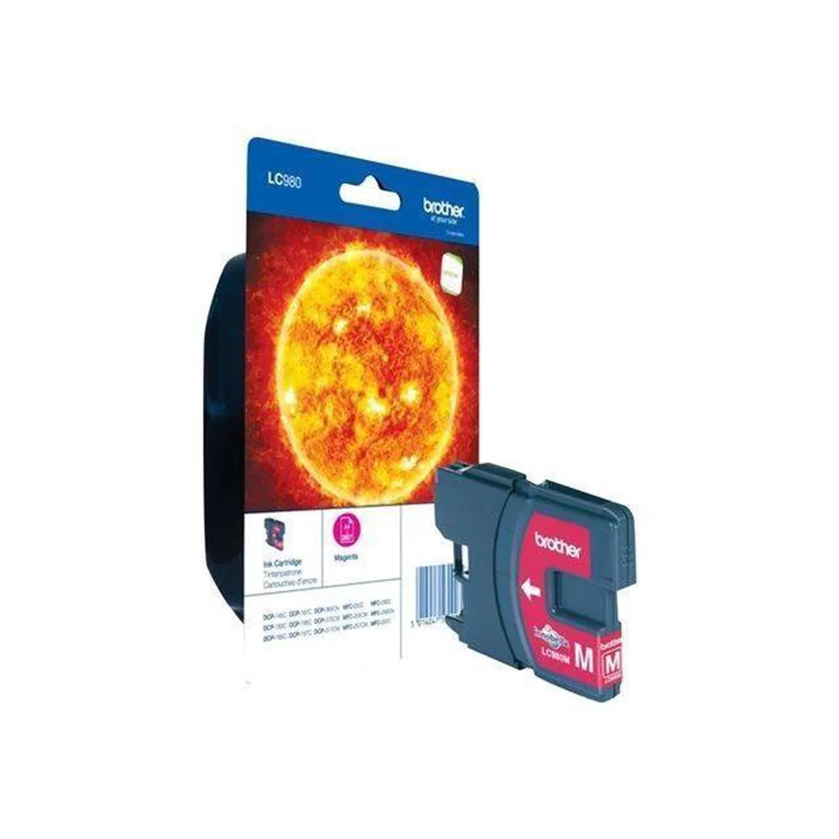 Brother LC-980 Magenta Inktcartridge - Standaard formaat