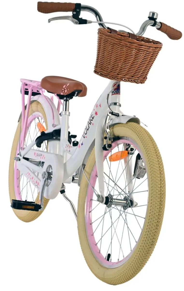 Volare Blossom Kinderfiets 20 inch - 1 Versnelling - Wit