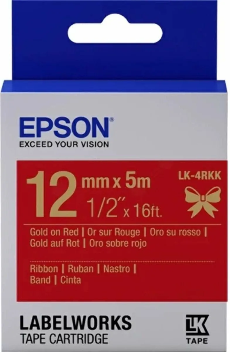 Epson LK-4RKK Rode Inktcartridge C53S654033