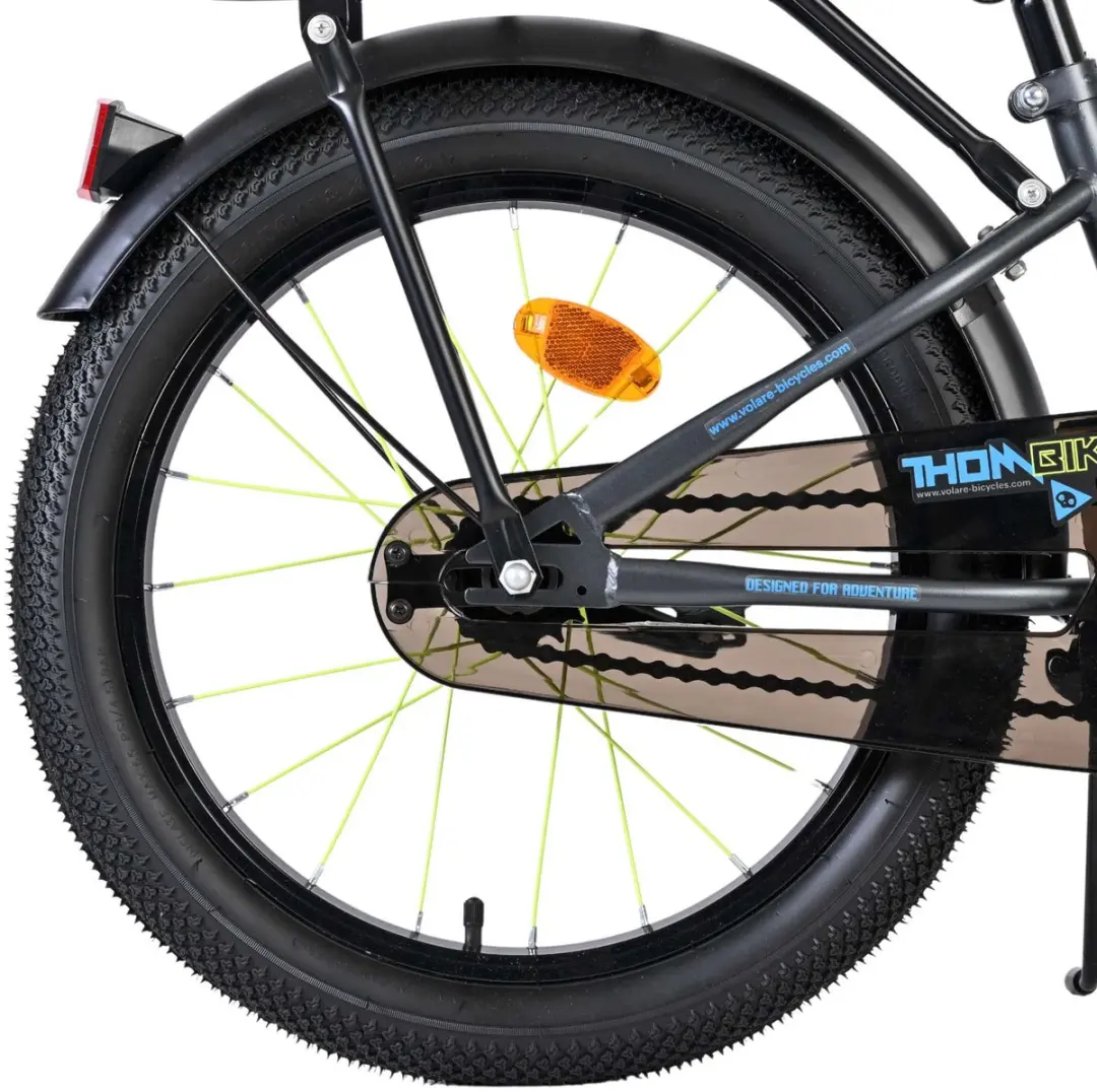 Volare Thombike Kinderfiets 18 inch - Jongens - Blauw Grijs - afbeelding 6 van 6